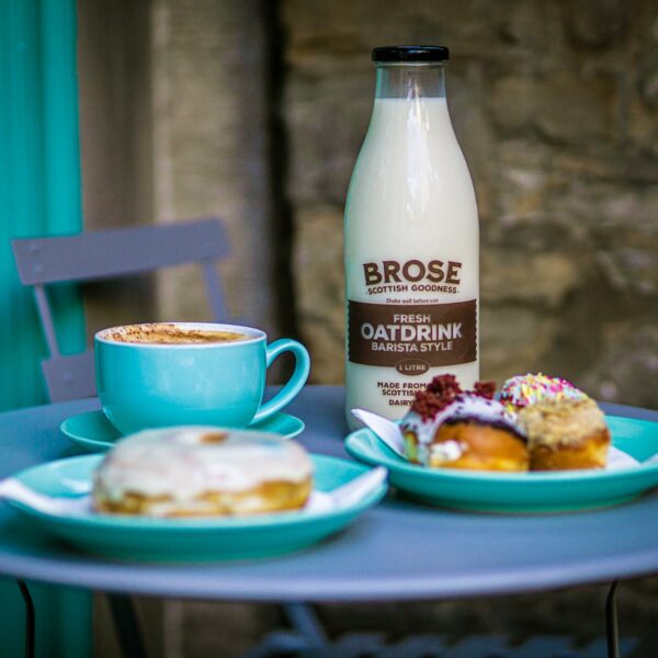 Brose Fresh Oat Drink Available For Home Delivery by What's Fresh Door Step Deliveries Located at Park Farm Family Dairy in East Kilbride, South Lanarkshire, Scotland. Sustainable and Eco-Friendly Deliveries.