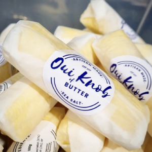 Oui Knob of Sea Salt Butter Local Produce Delivery What's Fresh Glasgow and Edinburgh